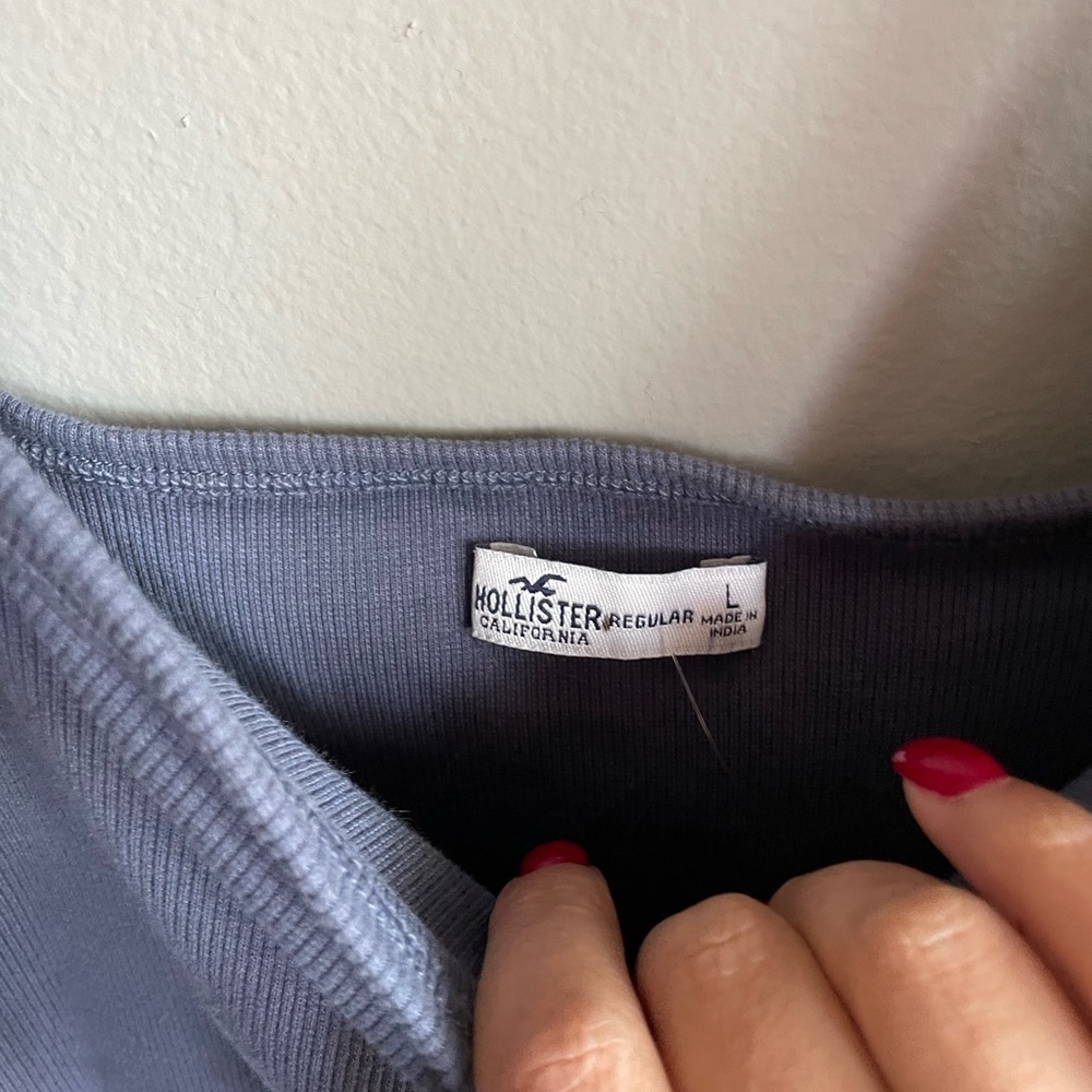 Hollister Light Blue Knit Dress - Picture 4 of 5